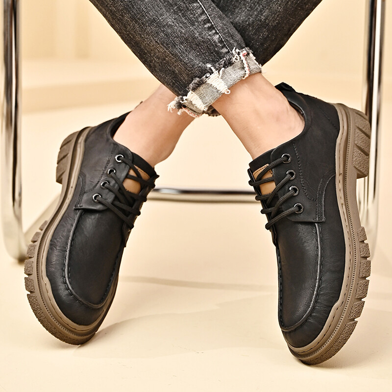 

Туфли мужские Men"s Casual Men Low-Top King Jinmai, хаки