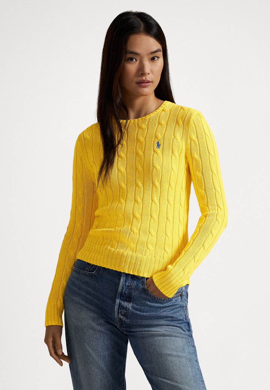 

Джемпер Polo Ralph Lauren JULIANNA LONG SLEEVE, Trainer Yellow/Yellow