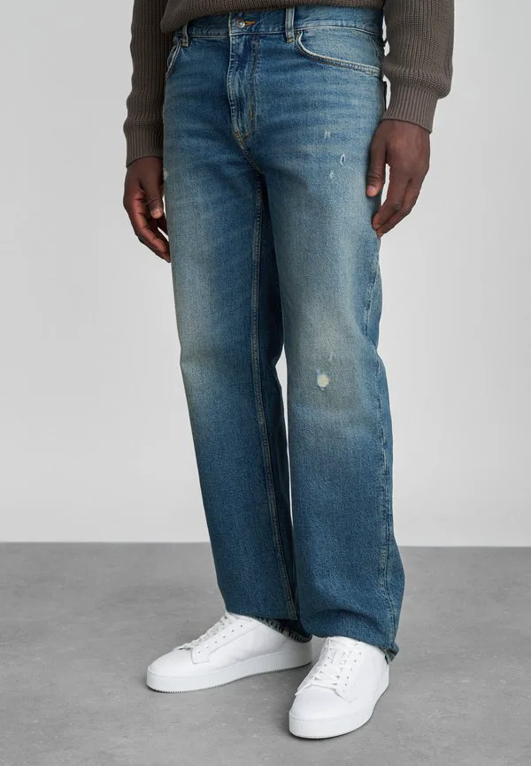 Джинсы прямого кроя Emporio Armani, Medium Blue Denim