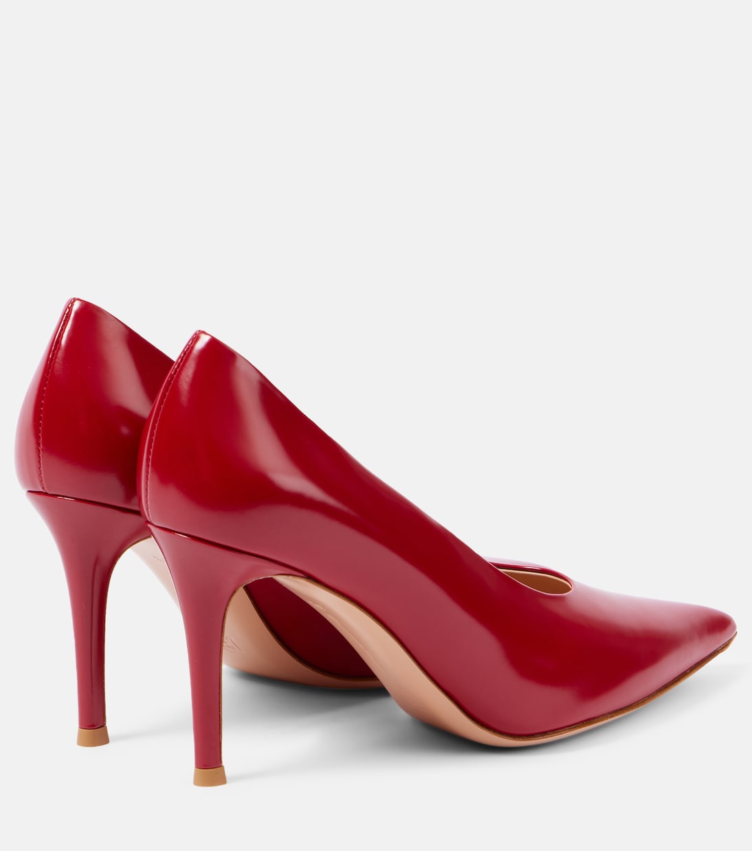 Туфли-лодочки Robbie 85 из лакированной кожи Gianvito Rossi, Rouge — фото 3