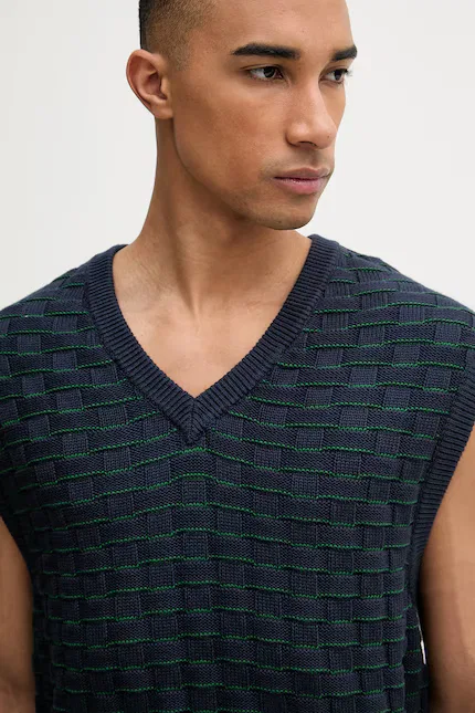 Свитер с v-образным вырезом Skyline Sweater Vest Levi's, синий — фото 4