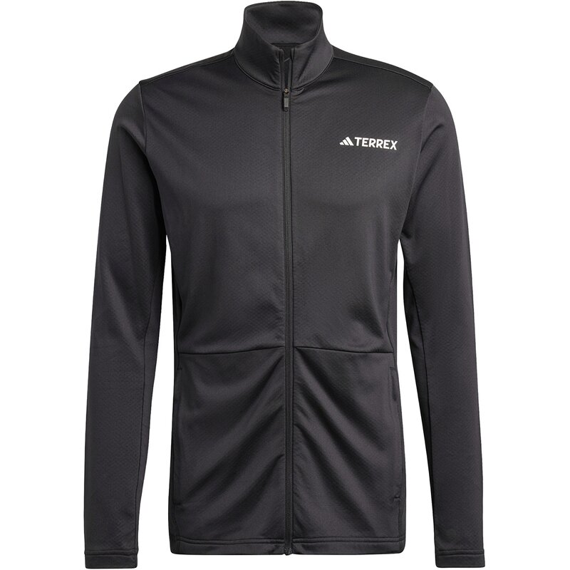 

Толстовка mt full z флис Adidas, черный