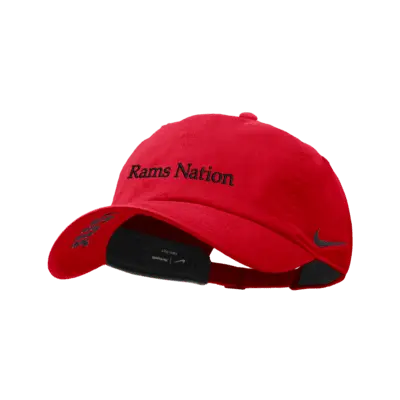 

Бейсболка Nike Winston-Salem College Adjustable Cap, красный