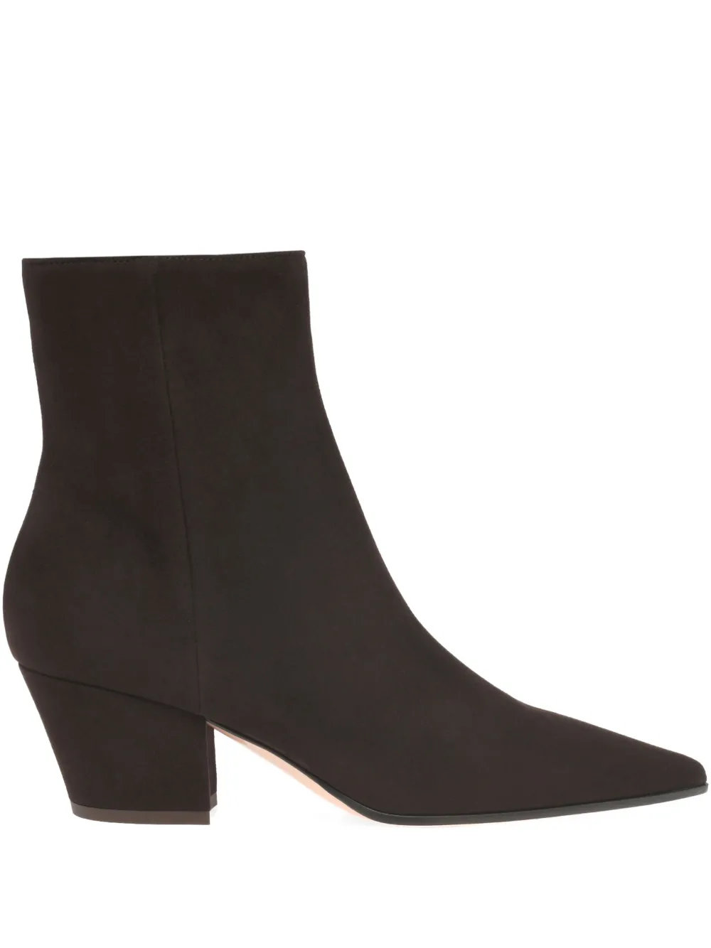 Ботильоны Keinna 55 с заостренным носком Gianvito Rossi, коричневый
