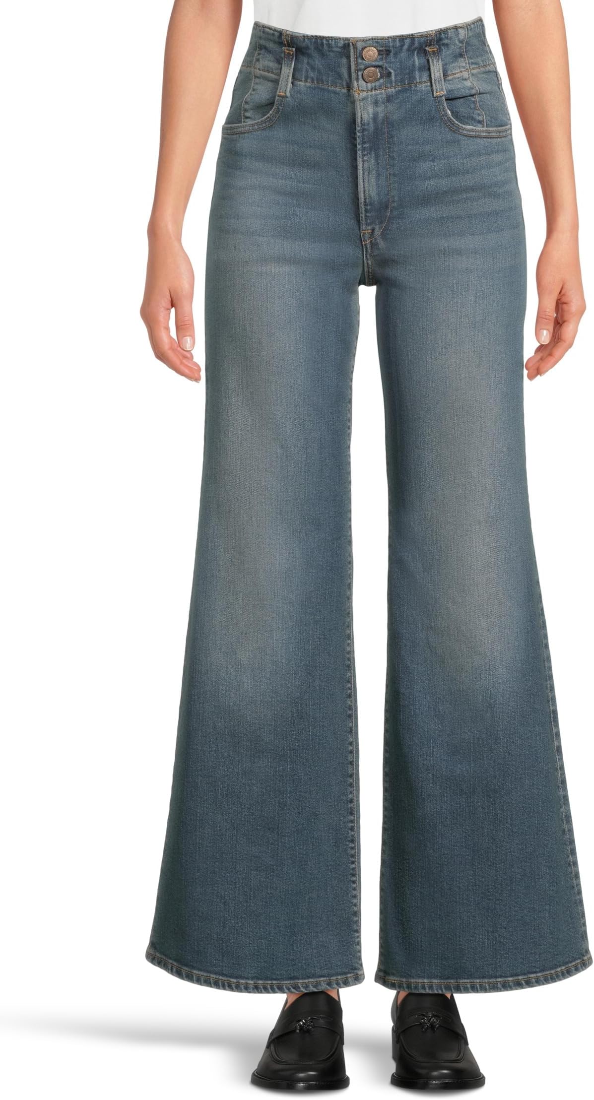 

Джинсы Levi's Womens Ribcage Bells Corset, цвет Dart Game