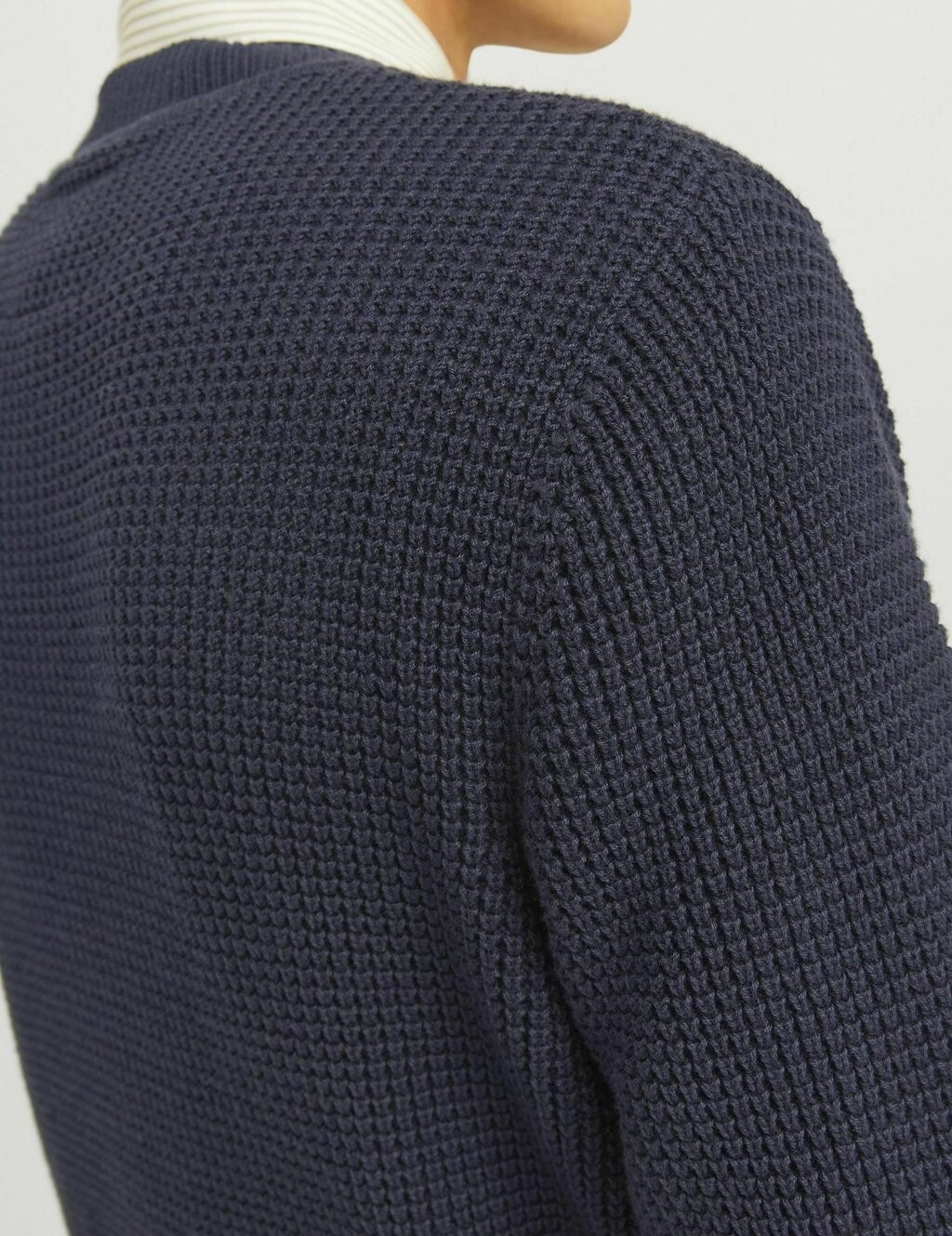 

Толстовка STRICKPULLOVER MIT RUNDHAL Jack & Jones PREMIUM, темно-синий