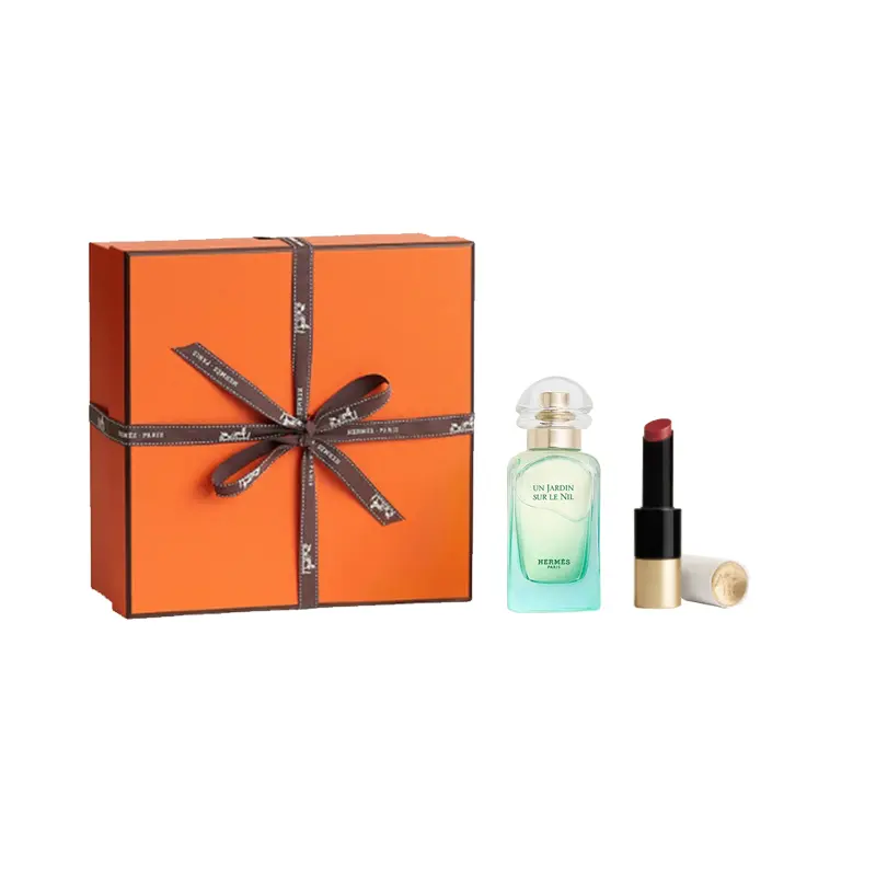 

Набор духов nile garden с устойчивым ароматом eau de toilette cyan mango lotus 30 мл + 3,5 г деревянный HERMES