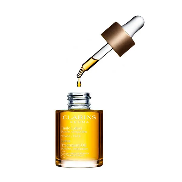 Ребалансирующее масло для лица Huile Lotus Clarins, 30 ml — фото 3