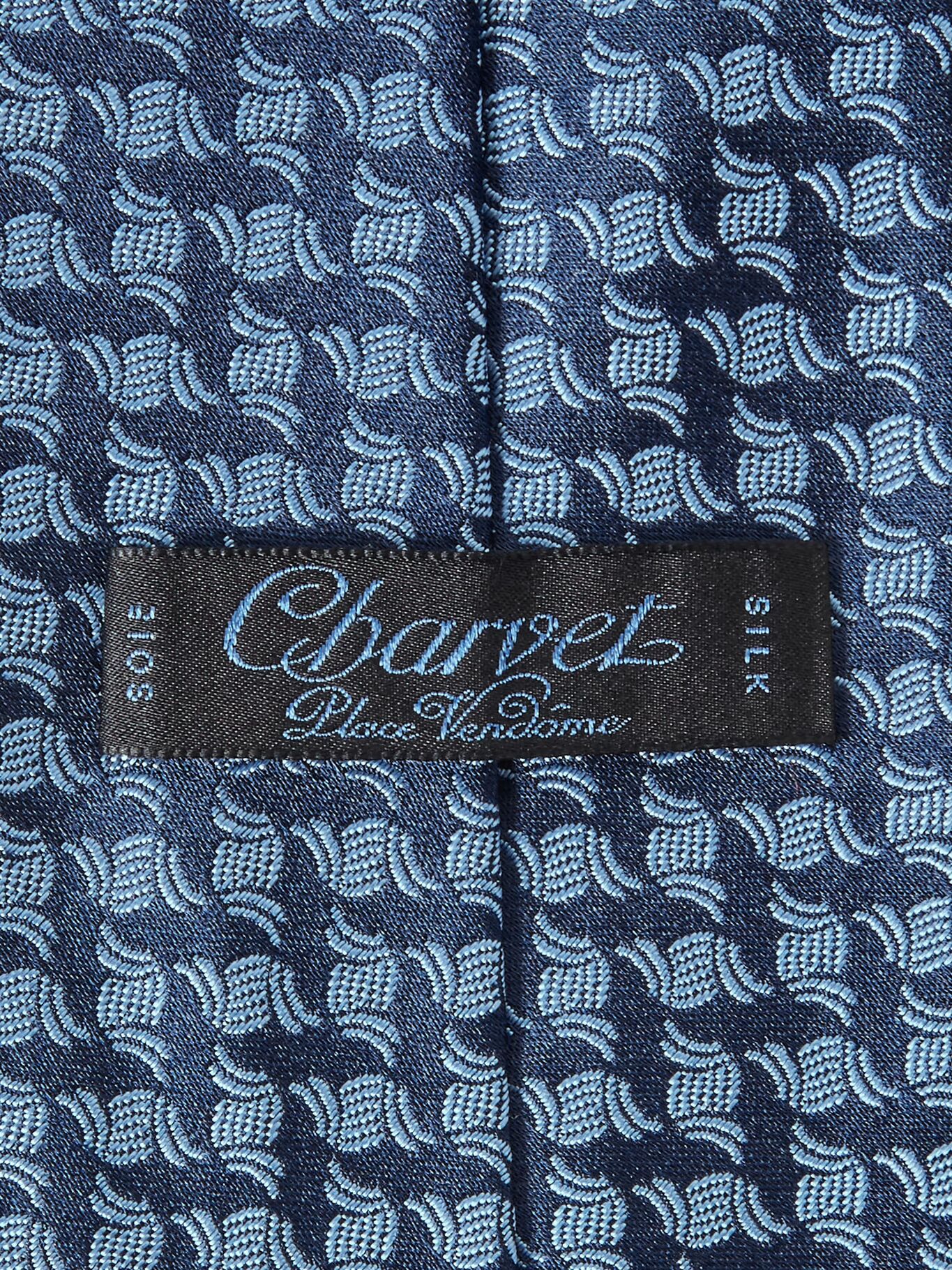 

Галстук из шелкового жаккарда шириной 8,5 см CHARVET, синий