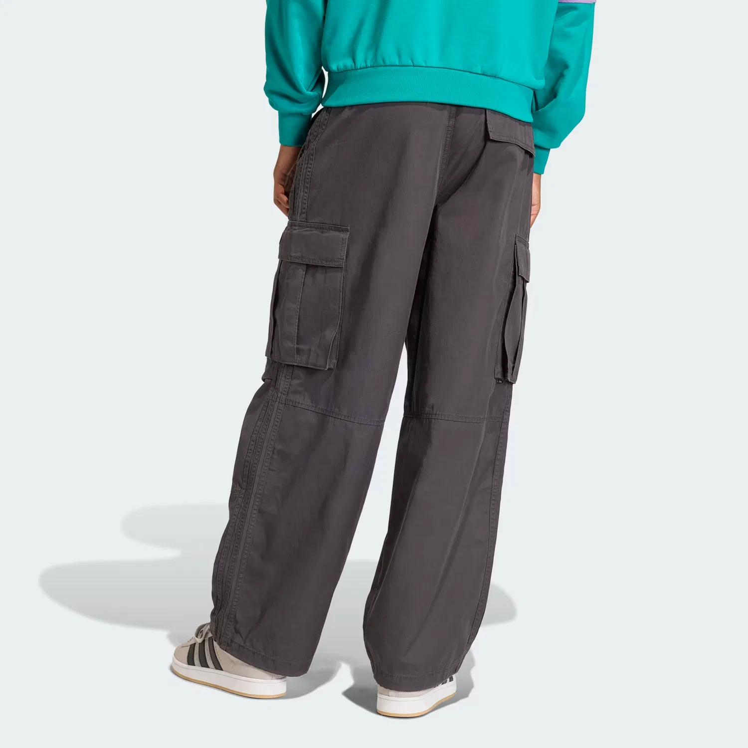 Карго брюки Adidas Originals Alternative Sport Carbon Black — фото 3
