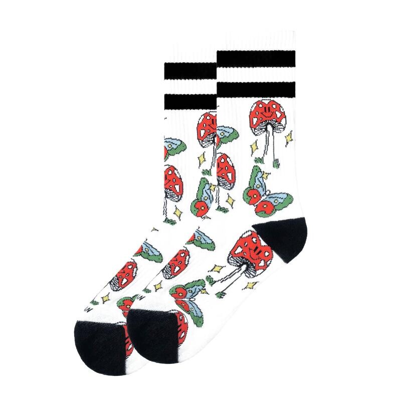 

Велосипедные носки American Socks, белый/красный