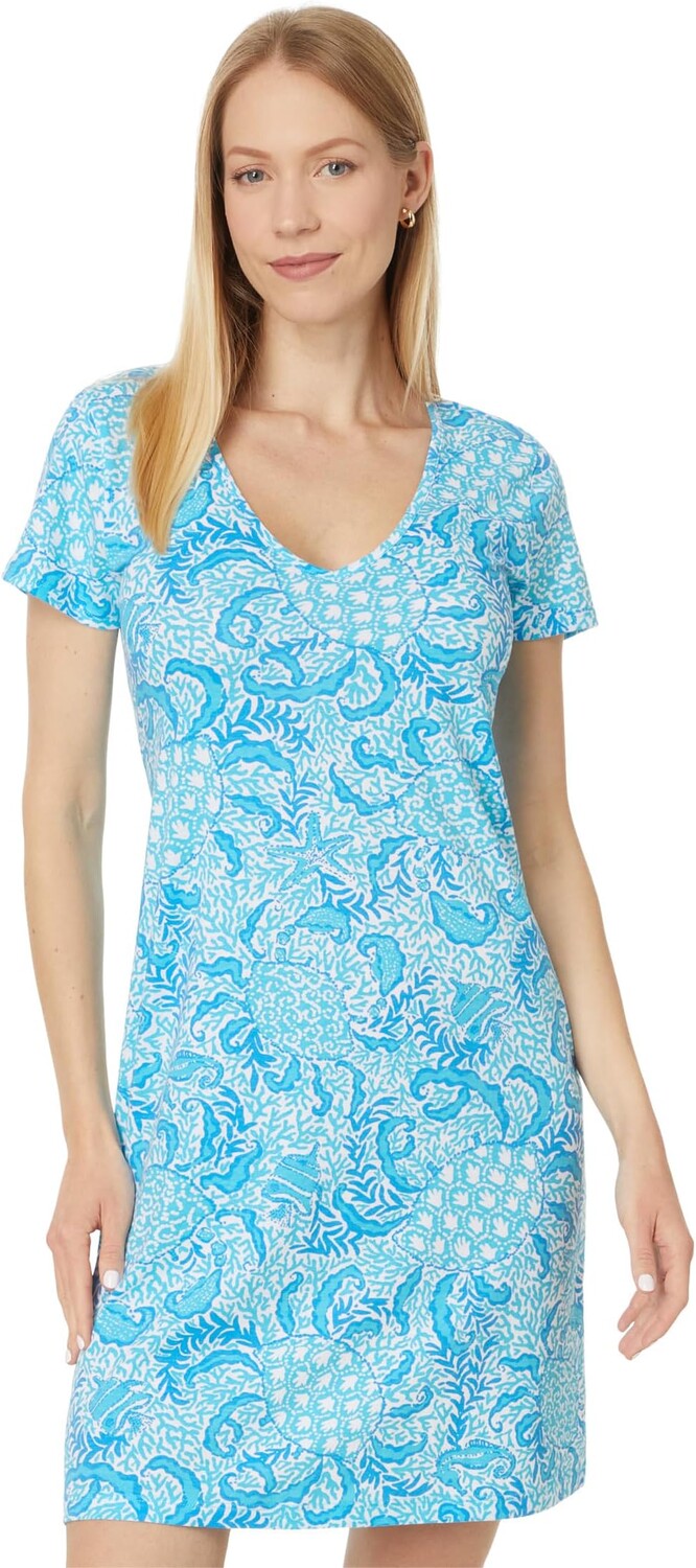 

Платье Lilly Pulitzer Etta Dress, цвет Resort White Goombay Grooves