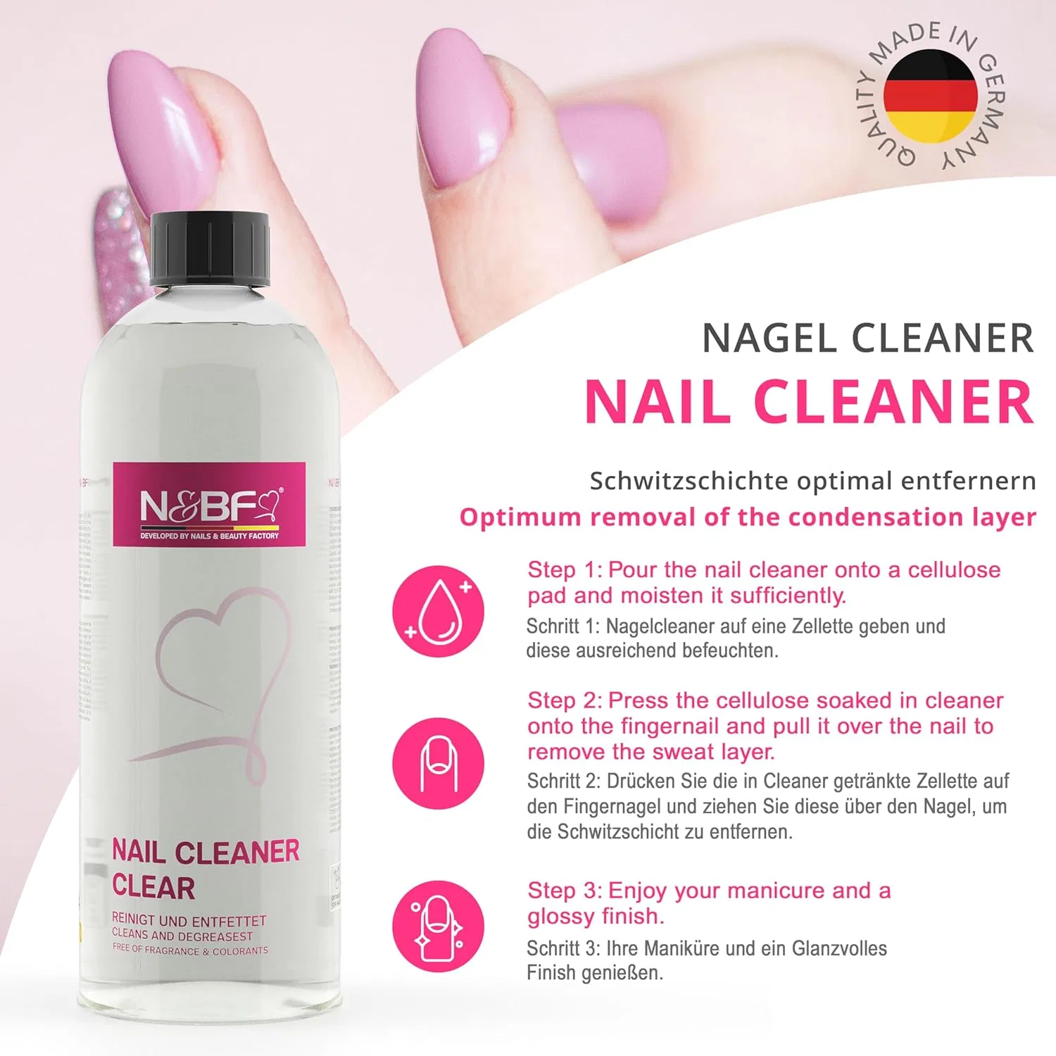 Набор для очистки ногтей NAILS FACTORY N&BF Nails Factory — фото 4