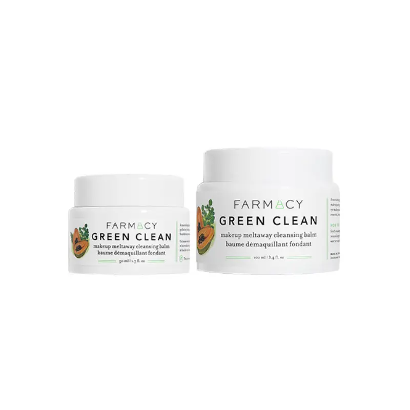 

Moringa Seeds Cleansing Balm для восстановления, контроля жирности и очищения 100мл*2/200мл*2 FARMACY, 50ml+100ml