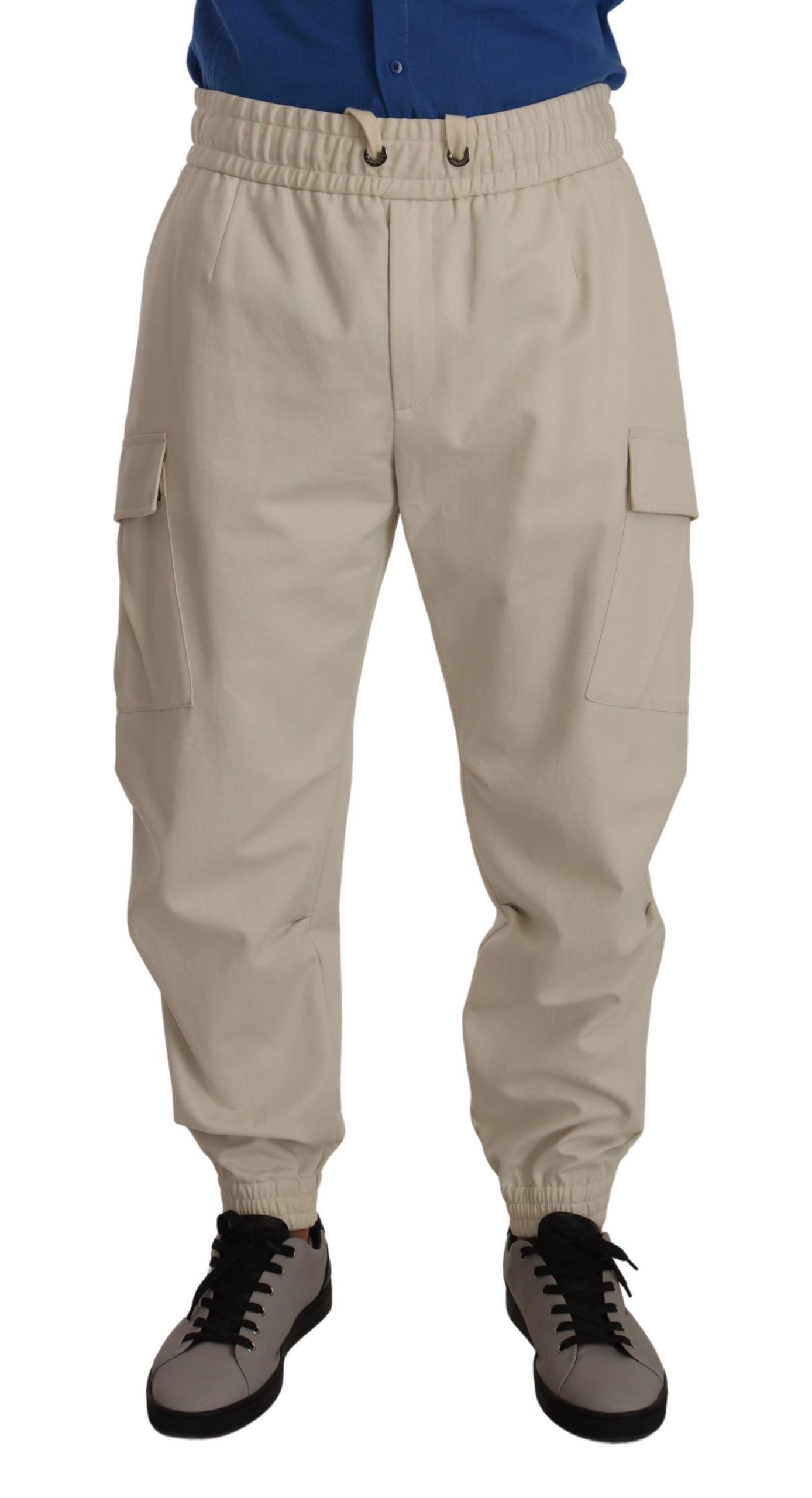 

Элегантные брюки-карго Off-White Jogger Dolce & Gabbana, белый