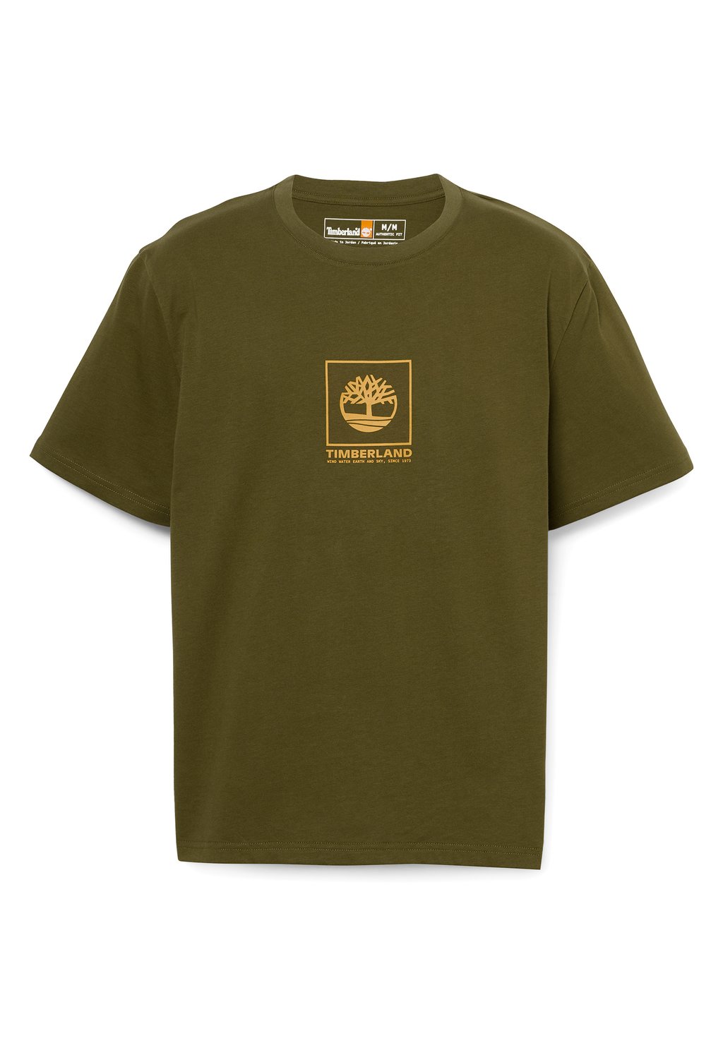 

Футболка с принтом STACK CAMO TEE. Timberland, оливковый