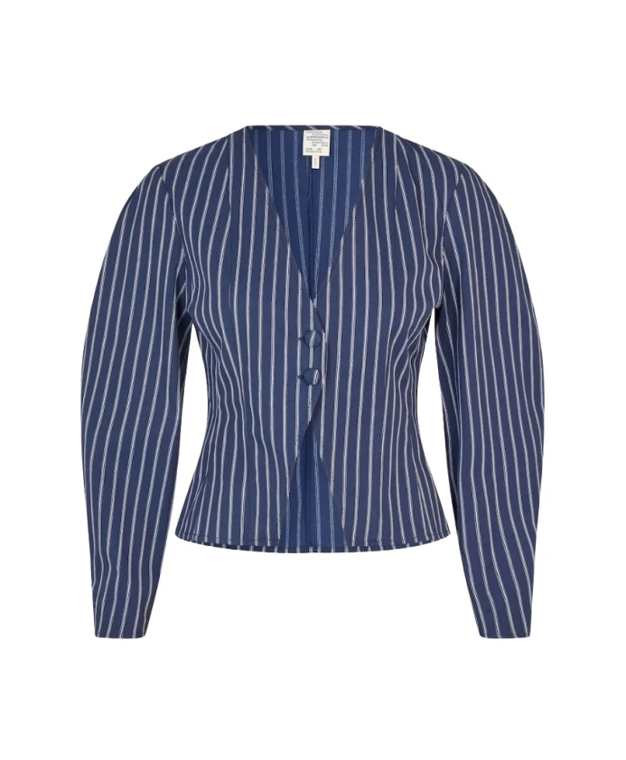 

Полосатая блузка Millie темно-синего цвета Baum Und Pferdgarten, синий