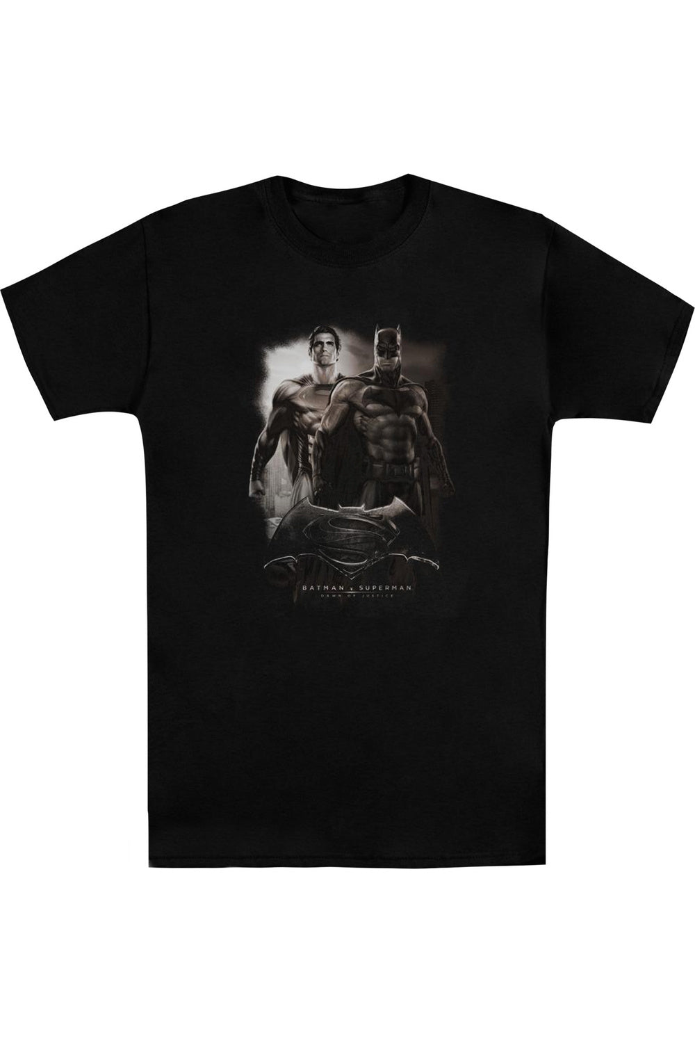 

Футболка с коротким рукавом для взрослых Batman V Superman Dawn Gildan, черный