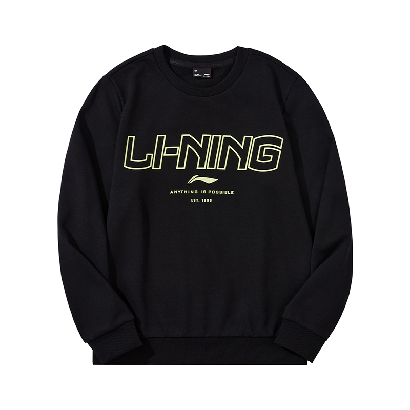 

LINING YOUNG Толстовка Sportlife черная для подростков