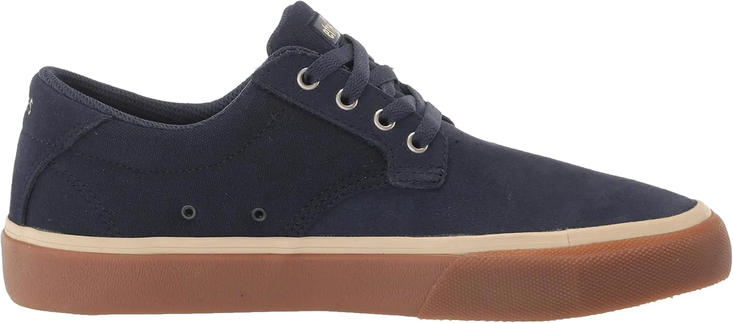 Мужские кеды Etnies Singleton XLT низкие для скейтборда, индиго — фото 4