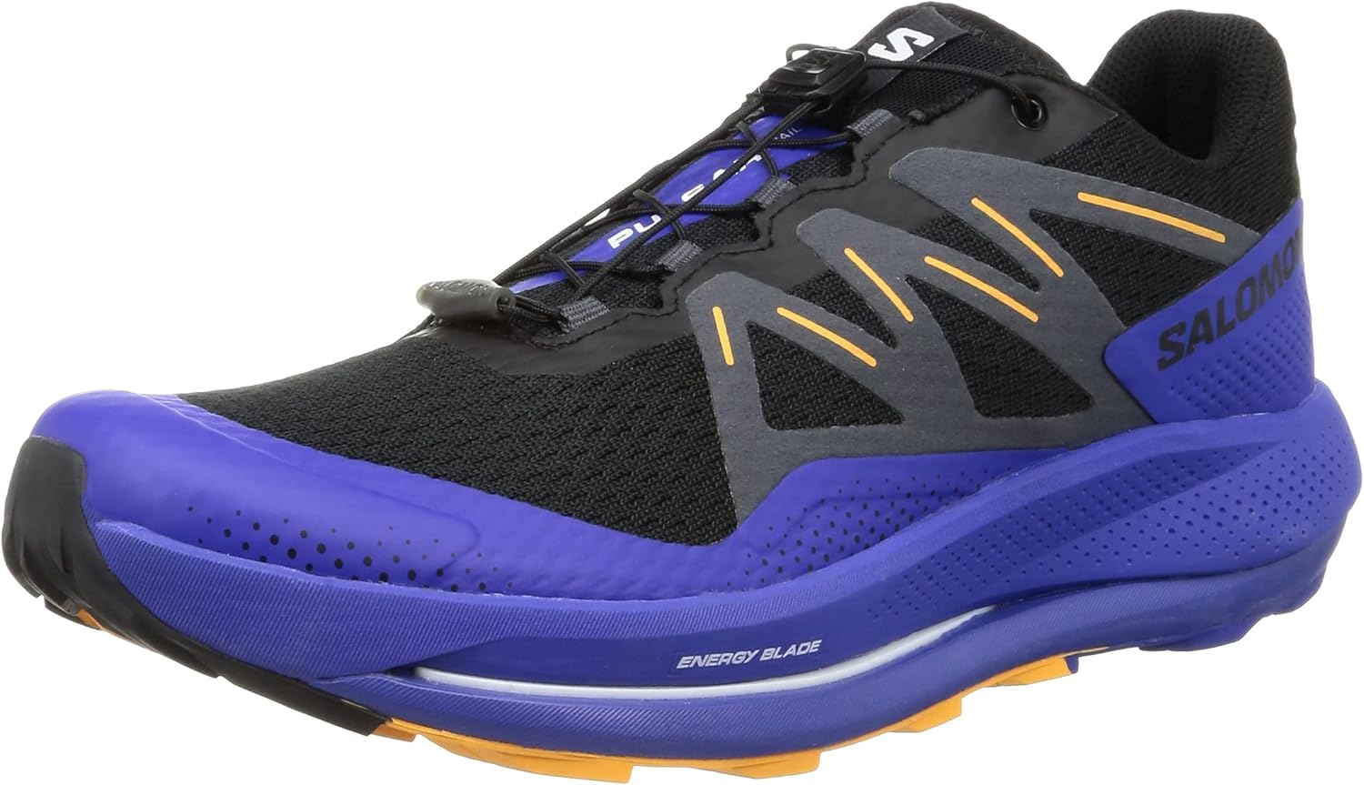 

Salomon мужские кроссовки для отдыха и спорта, Black/Clematis Blue/Blazing Orange