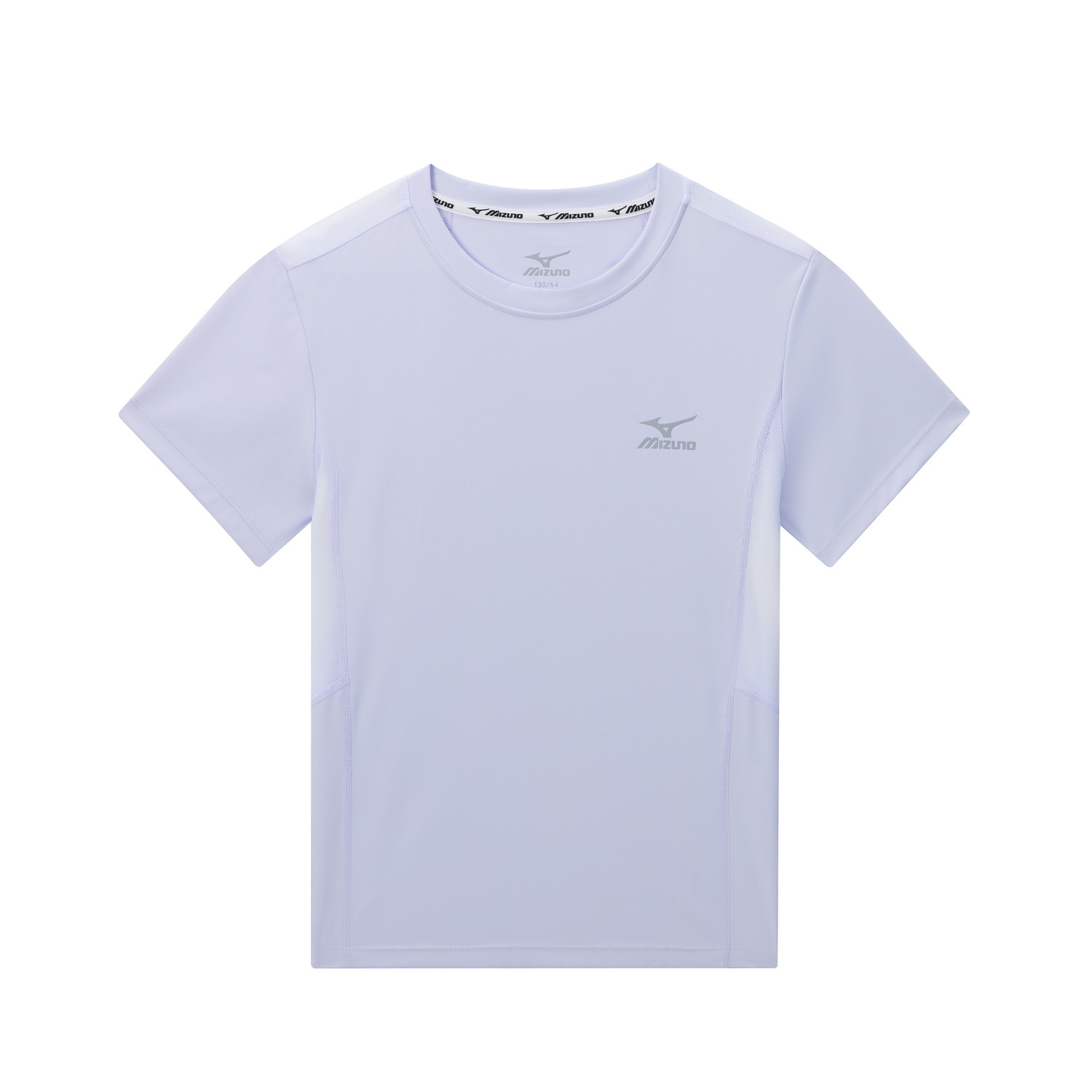 

Mizuno Футболка детская светло-фиолетовая