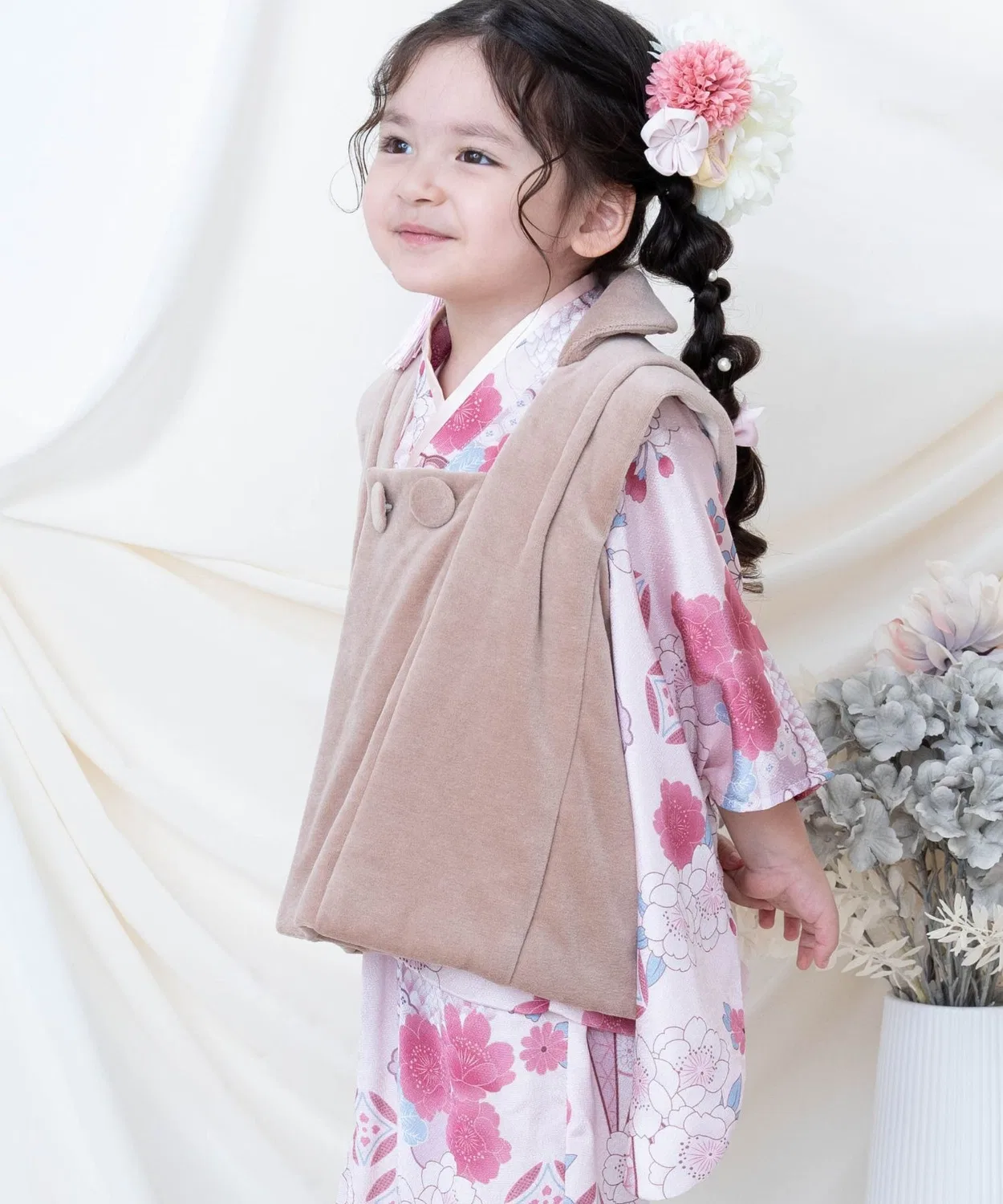 Кимоно и хаори для сити-го-сан, 3 года, девочка, Sweet Mommy, розовый