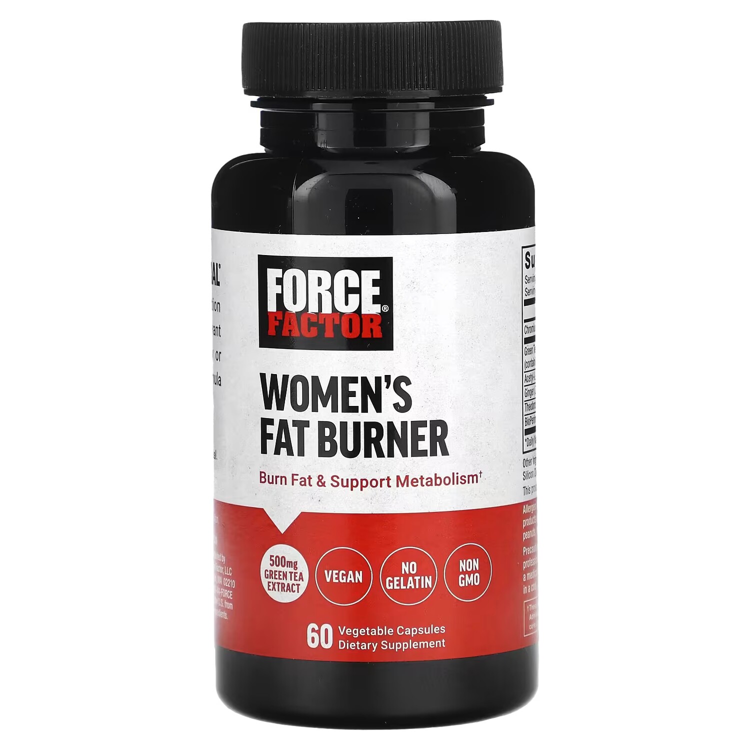 

Добавка Force Factor Fat Burner, 60 капсул