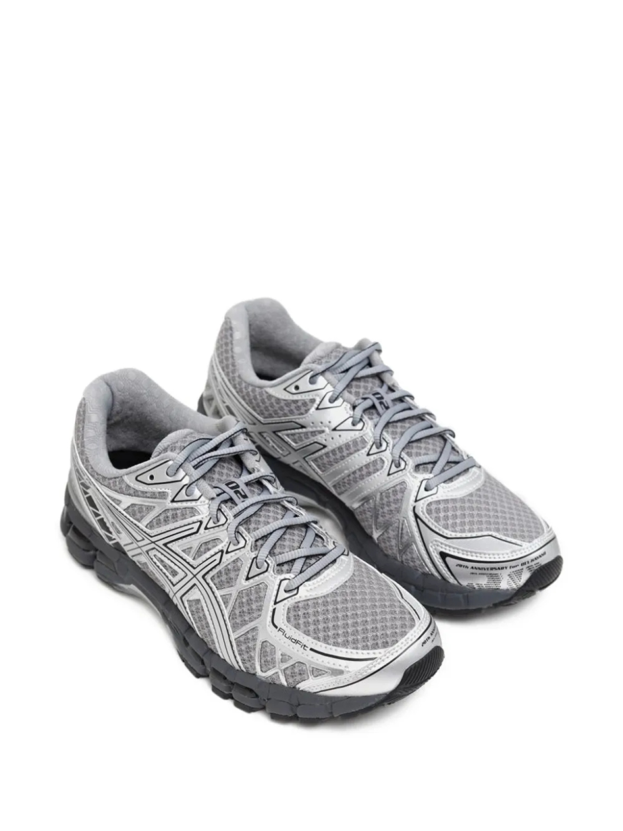 Кроссовки для бега GEL-Kayan из сетчатой ткани ASICS, серый — фото 2