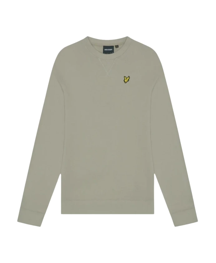 

Классическая толстовка с круглым вырезом Lyle & Scott, зеленый