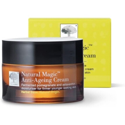 

New Nordic Natural Magic Anti Aging Cream 50ml - Улучшите упругость и элегантность кожи - Антивозрастной крем для лица для женщин и мужчин New Nordic Ltd