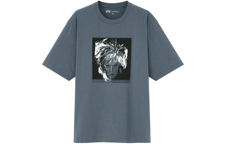 

UNIQLO Футболка унисекс, цвет Asphalt Gray