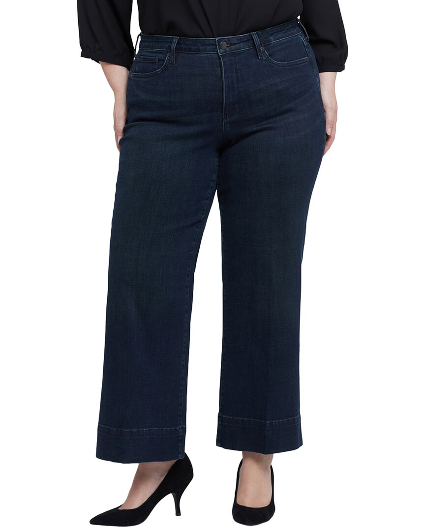 

Джинсы NYDJ Teresa Obsidian Blue Wide Leg, коричневый