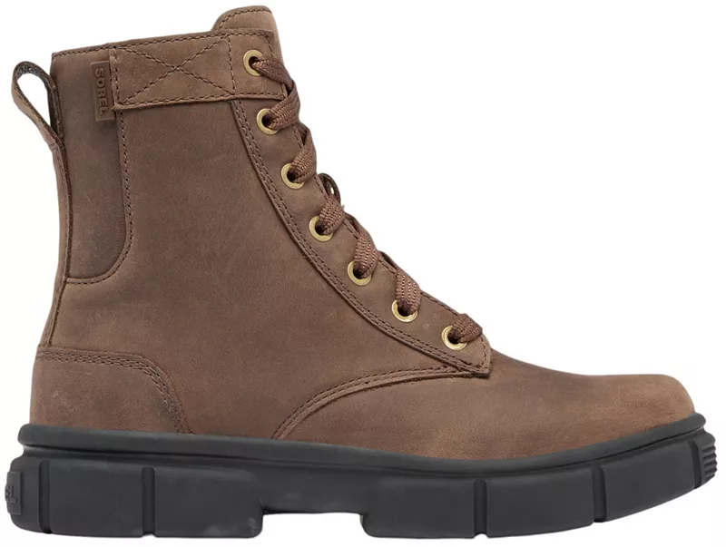 Женские ботинки Sorel Explorer Strt высокие на шнуровке, коричневый