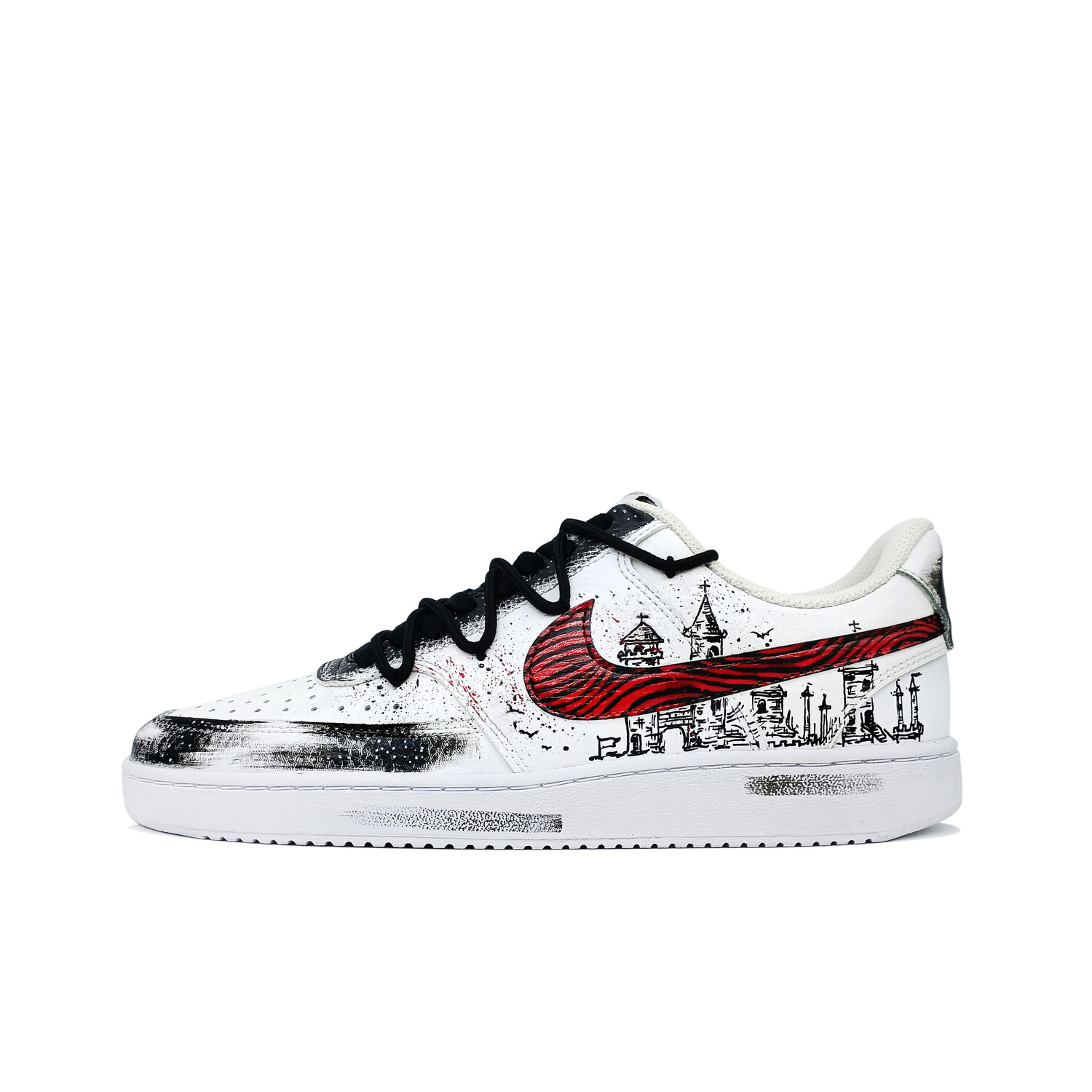 

Мужские кроссовки для скейтбординга Nike Court Vision 1, Red