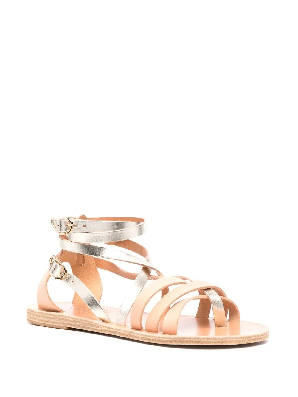 Сандалии Satira с ремешком на щиколотке Ancient Greek Sandals, нейтральный — фото 2