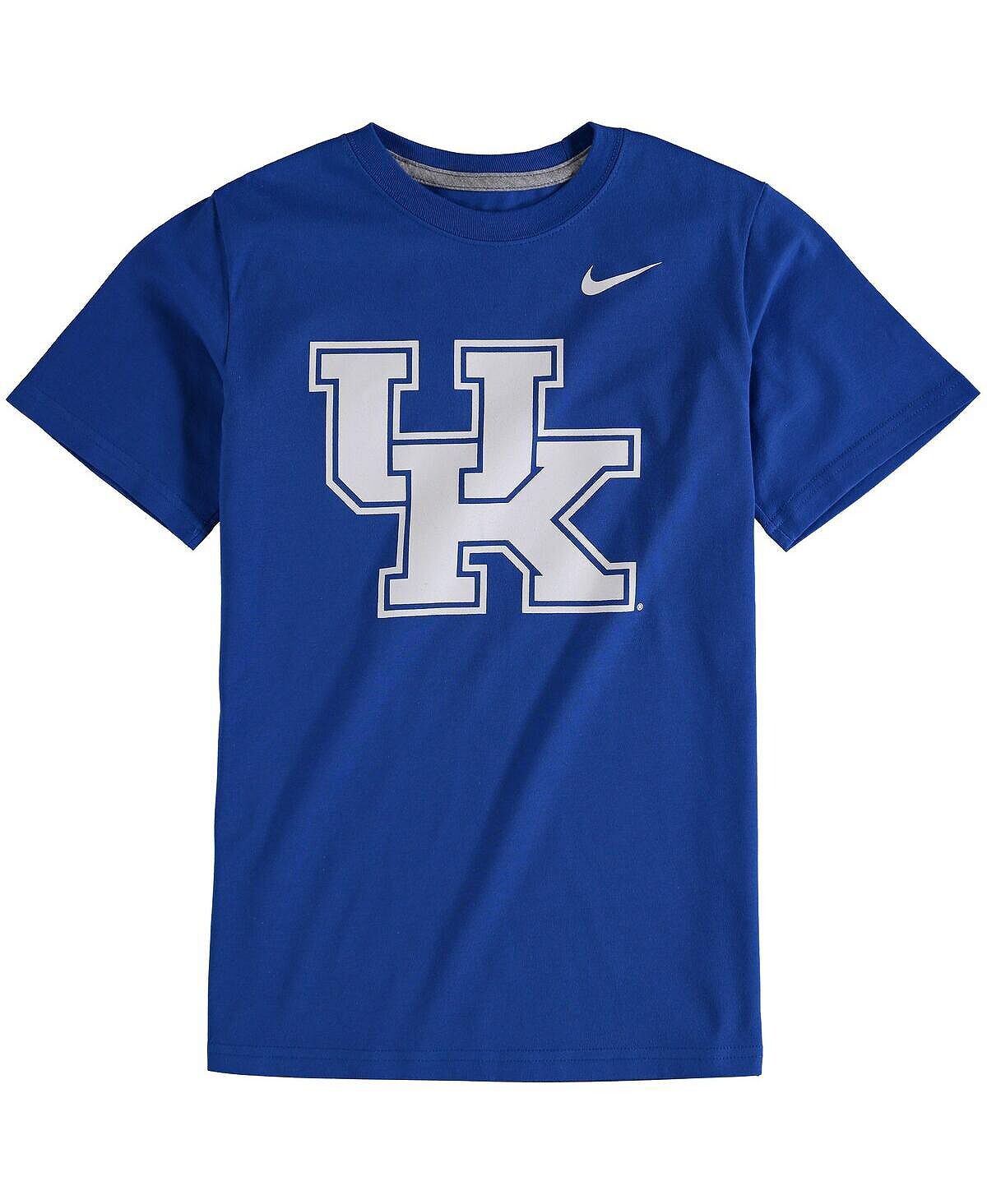 

Хлопковая футболка с логотипом Big Boys Royal Kentucky Wildcats Nike