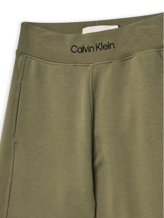 Спортивные брюки обычного кроя IB0IB02538 M Calvin Klein Jeans, зеленый — фото 3