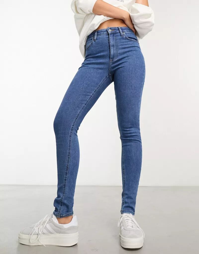 

Синие джинсы скинни ASOS