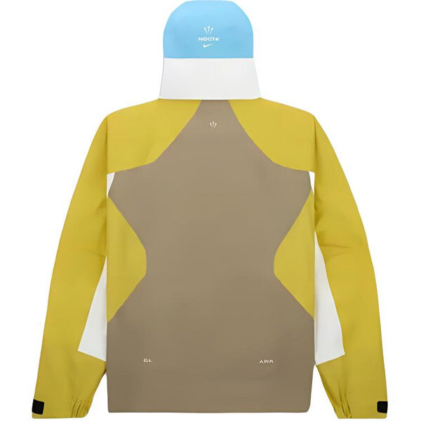 Куртка x nocta drake l'art balaclava tech jacket asia sizing 'yellow khaki' Nike, хаки — фото 2