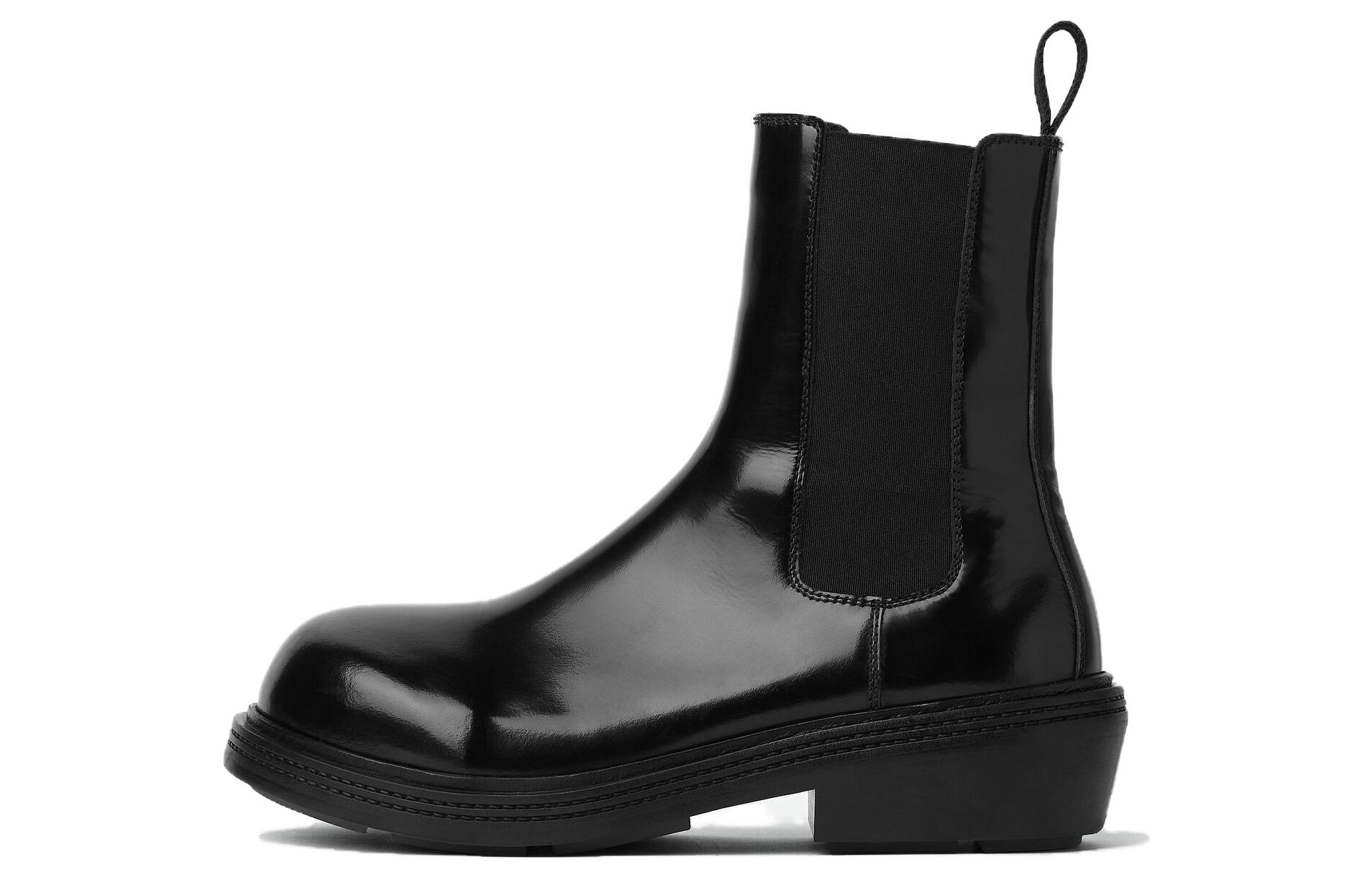 Пожарные Челси Ботильоны Bottega Veneta, черный