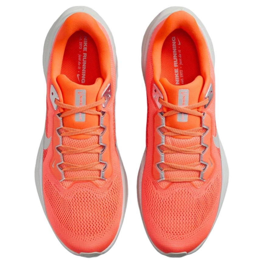 Nike Air Zoom Pegasus 41 Premium Hyper Crimson Wolf Grey Safety Orange, оранжевый серый — фото 4