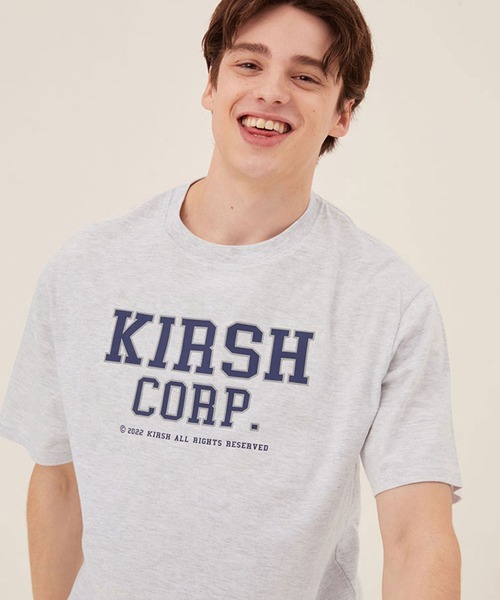 

Футболка, готический принт KIRSH, серый