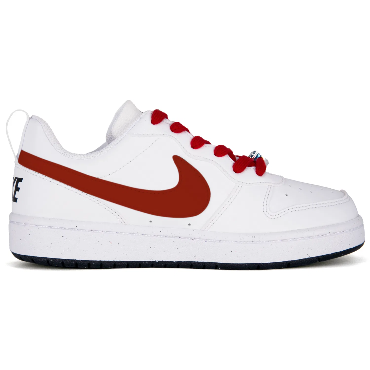 Кроссовки Court Borough Sweet Love Journal Leather, нескользящие, износостойкие, дышащие, низкие Nike, Red — фото 3