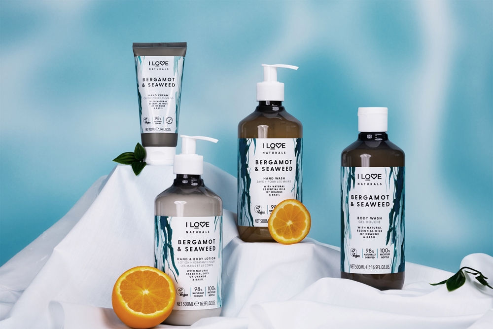 Лосьон для тела Naturals с ароматом бергамота и морских водорослей I Love, 100 мл — фото 3