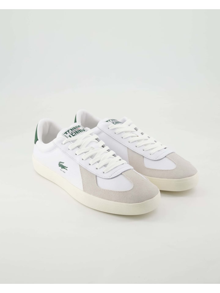 

Кроссовки на шнуровке Lacoste, белый