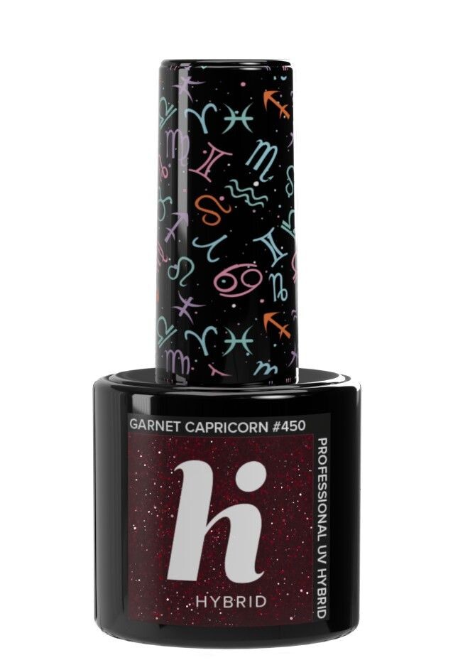 

Hi Hybrid Hi Zodiac гибридный лак для ногтей, 450 Garnet Capricorn