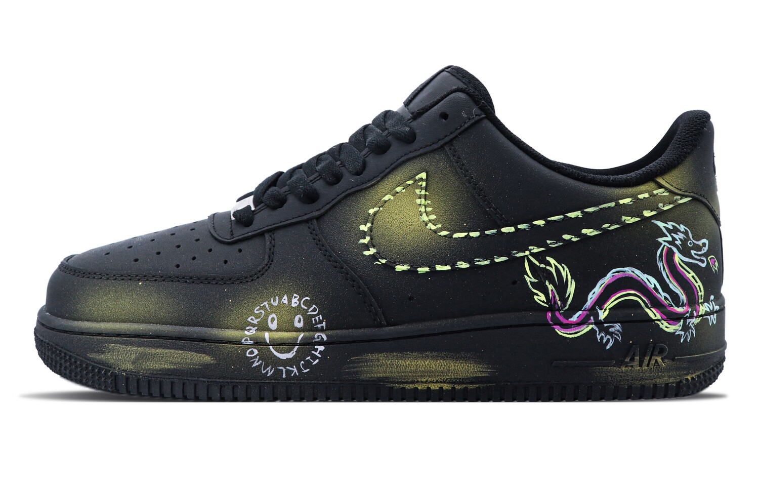 

Мужские кроссовки для скейтбординга Nike Air Force 1, Black