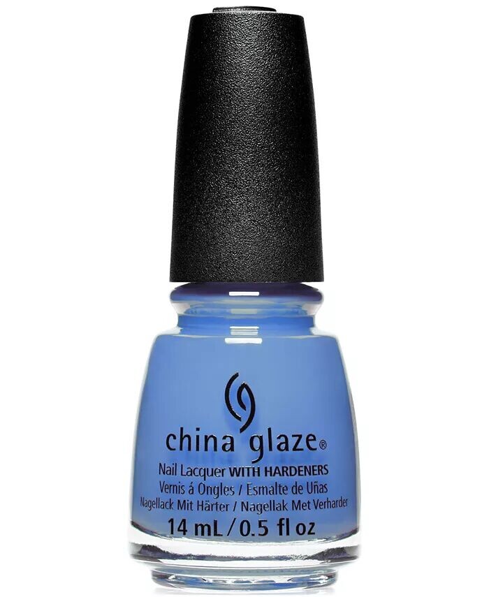 

Лак для ногтей с отвердителями China Glaze, цвет Boho Blues