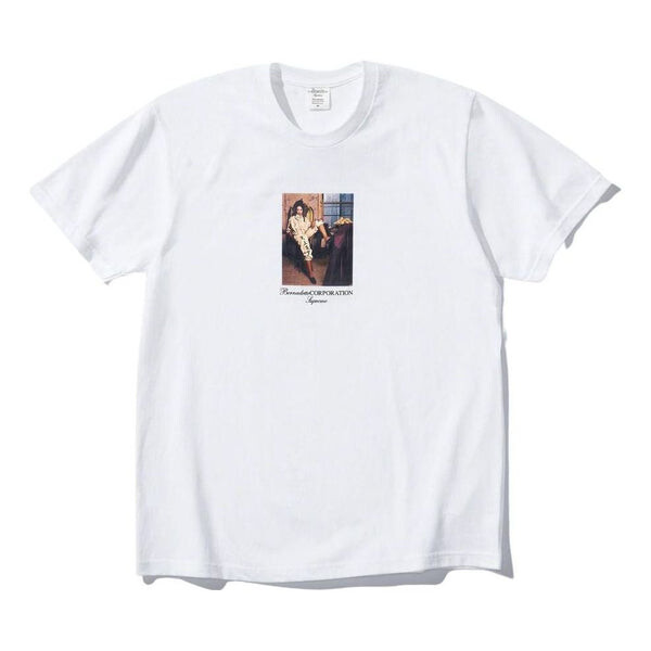 

Футболка x bernadette corporation ss23 week13 t-shirt 'white' Supreme, белый